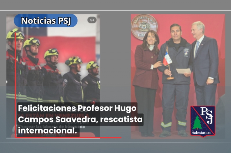 Educador del Patrocinio es reconocido tras heroica misión en Venezuela