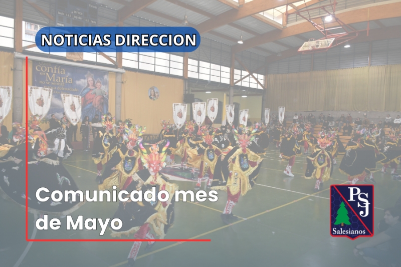 Comunicado mes de Mayo