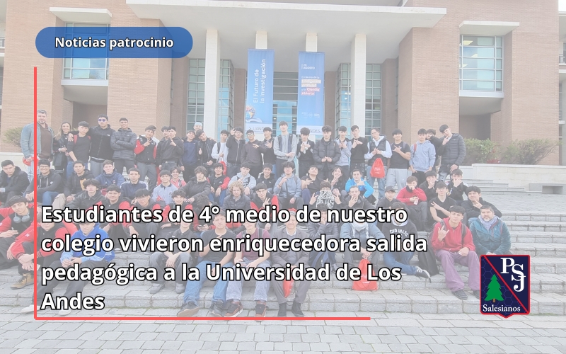 Estudiantes de 4° medio de nuestro colegio vivieron enriquecedora salida pedagógica a la Universidad de Los Andes